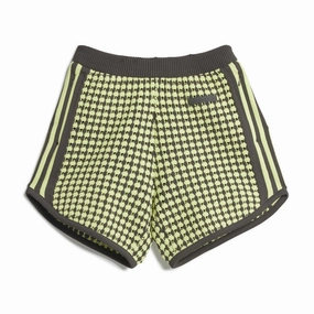   Wales Bonner Crochet Shorts 'Semi Frozen Yellow Brown'