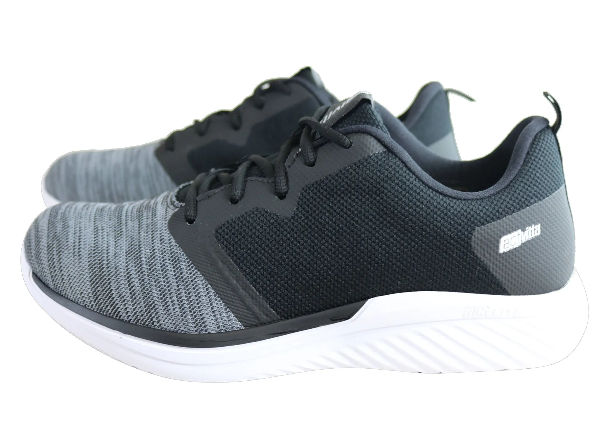 Actvitta Energy Mens Comfortable Cushioned Lace Up Active Shoes Actvitta Shoes