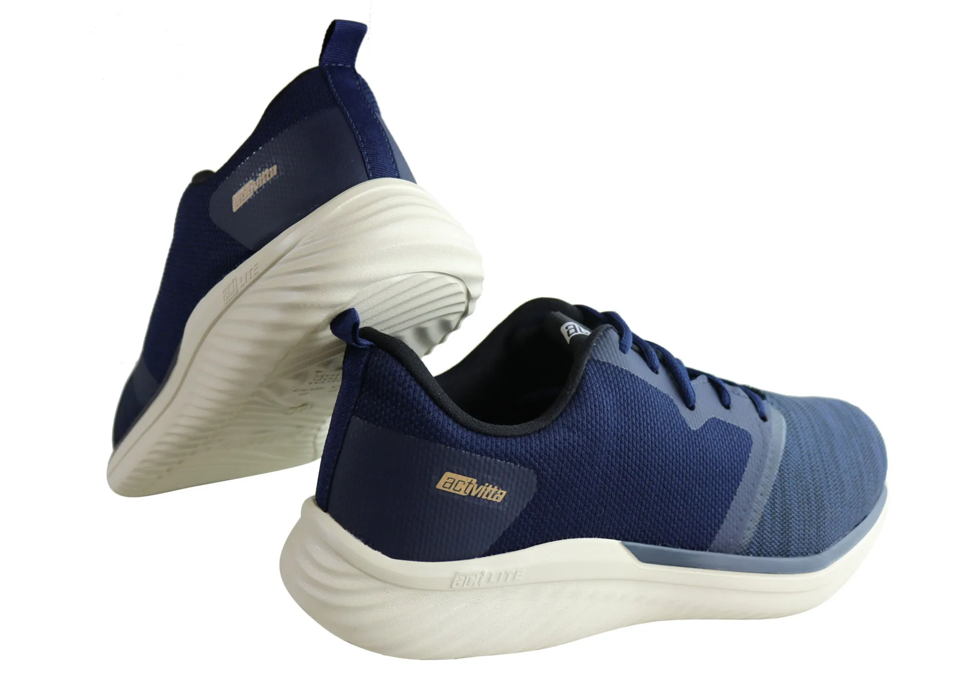 Actvitta Energy Mens Comfortable Cushioned Lace Up Active Shoes Actvitta Shoes