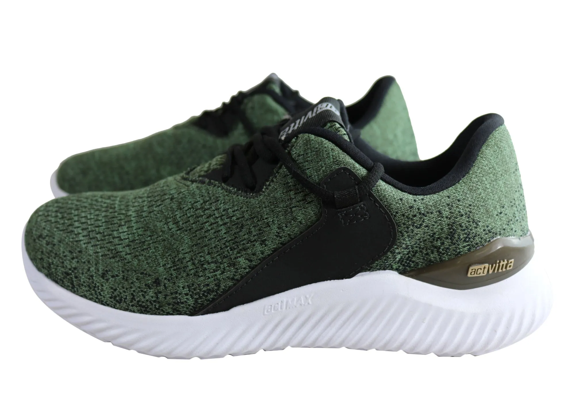Actvitta Infusion Mens Comfortable Cushioned Lace Up Active Shoes Actvitta Shoes