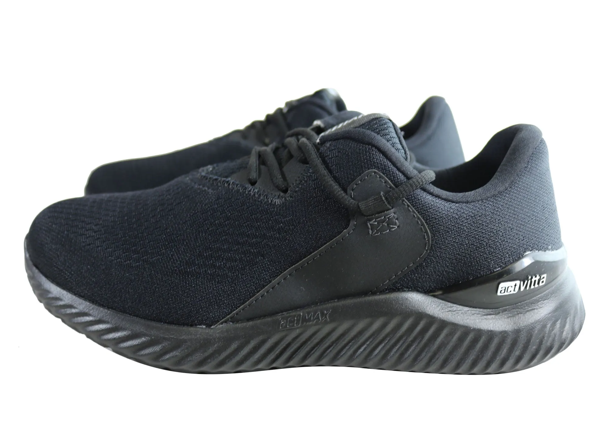 Actvitta Infusion Mens Comfortable Cushioned Lace Up Active Shoes Actvitta Shoes