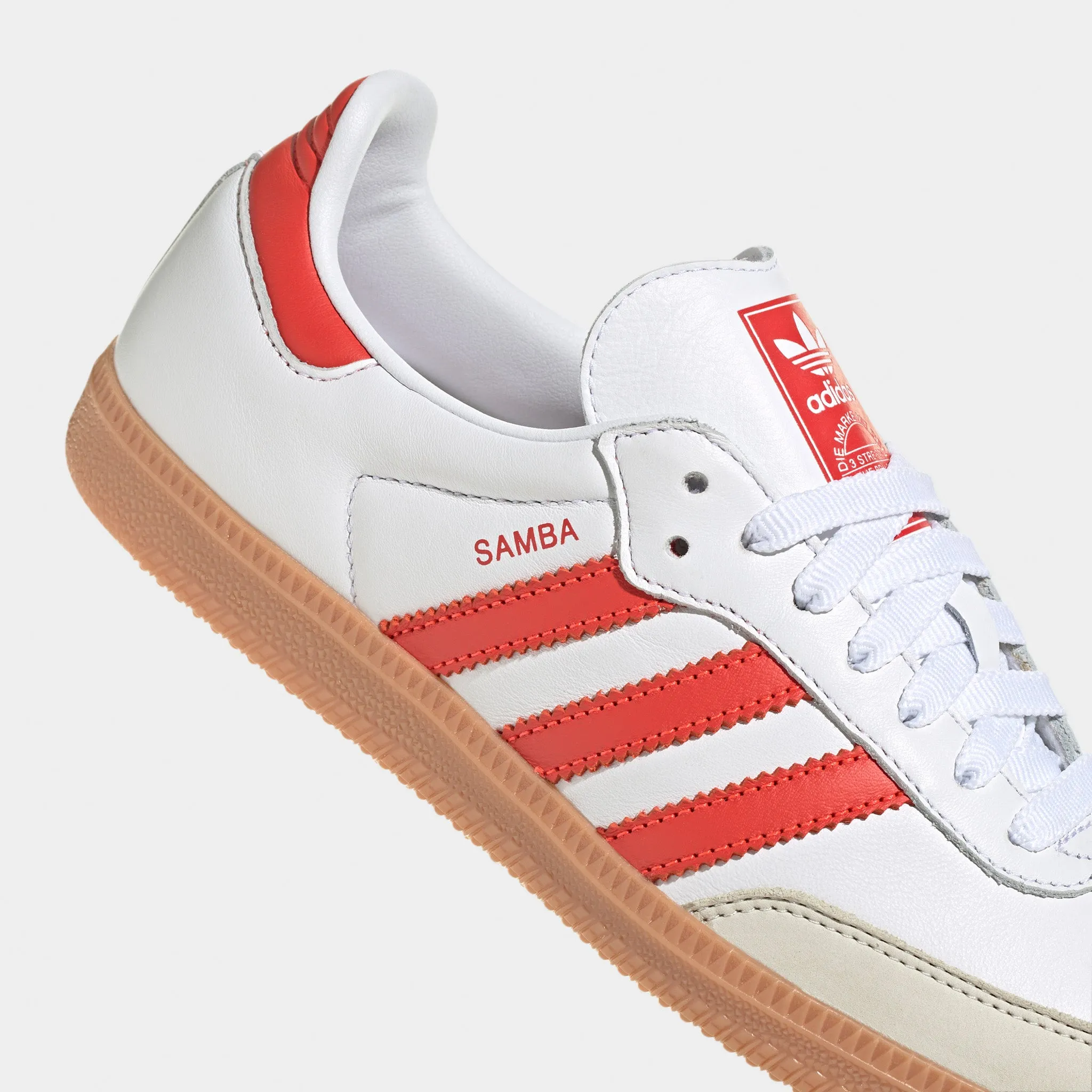 Adidas Adidas Originals Women's Samba Og White / Solar Red - Off White