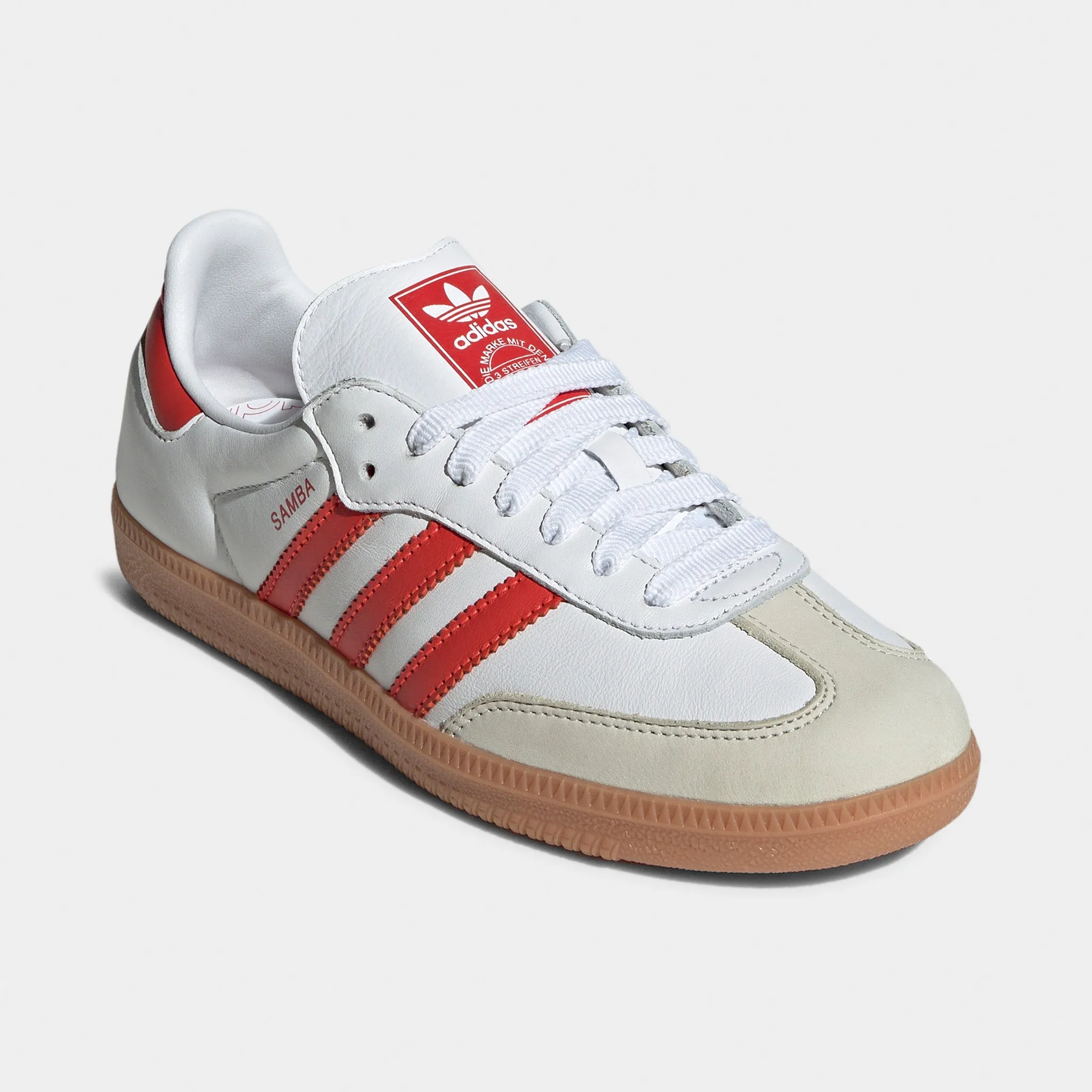 Adidas Adidas Originals Women's Samba Og White / Solar Red - Off White