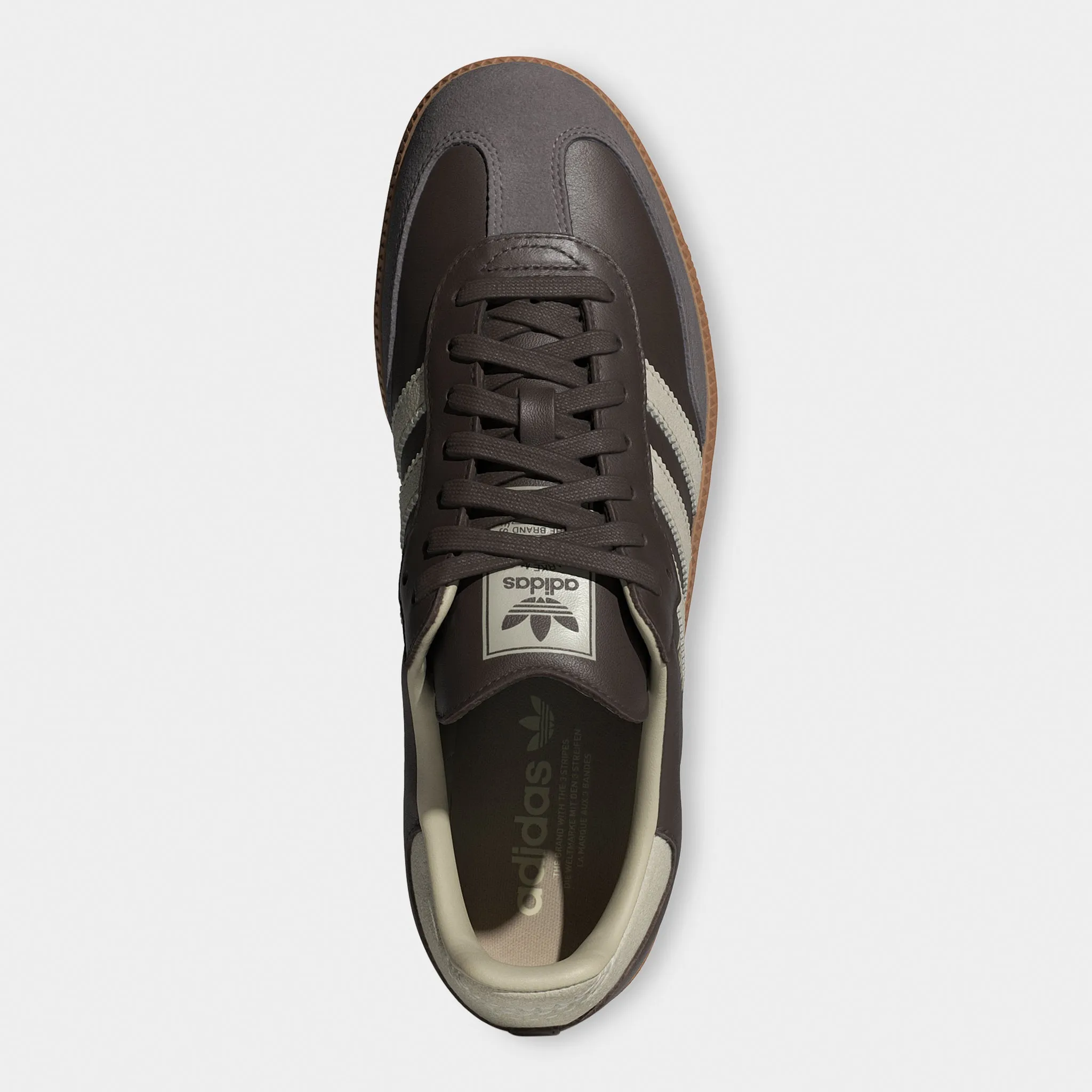 Adidas Originals Adidas Samba OG Brown / Putty Green - Gold