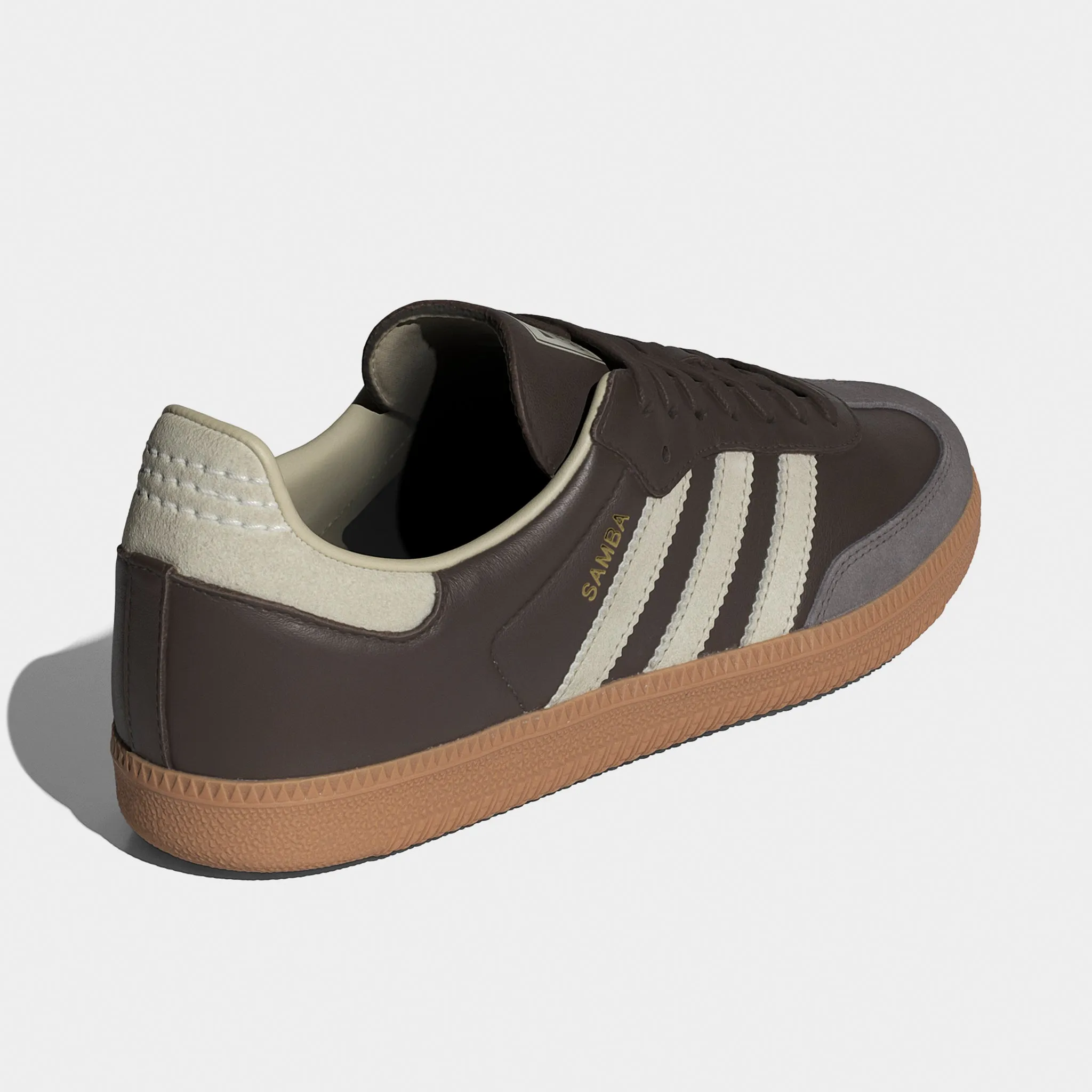 Adidas Originals Adidas Samba OG Brown / Putty Green - Gold