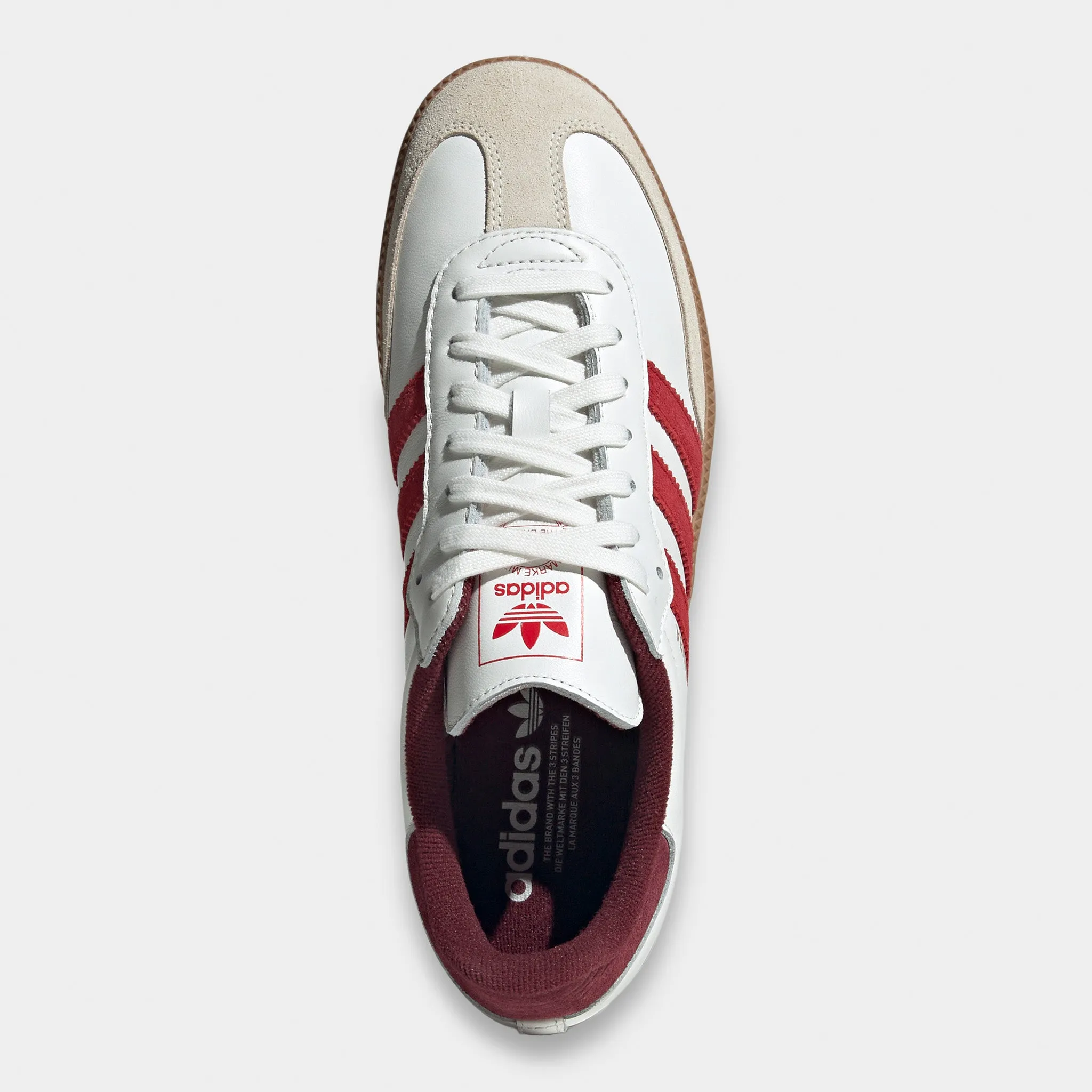 Adidas Originals adidas Samba OG Off White / Better Scarlet - Shadow Red