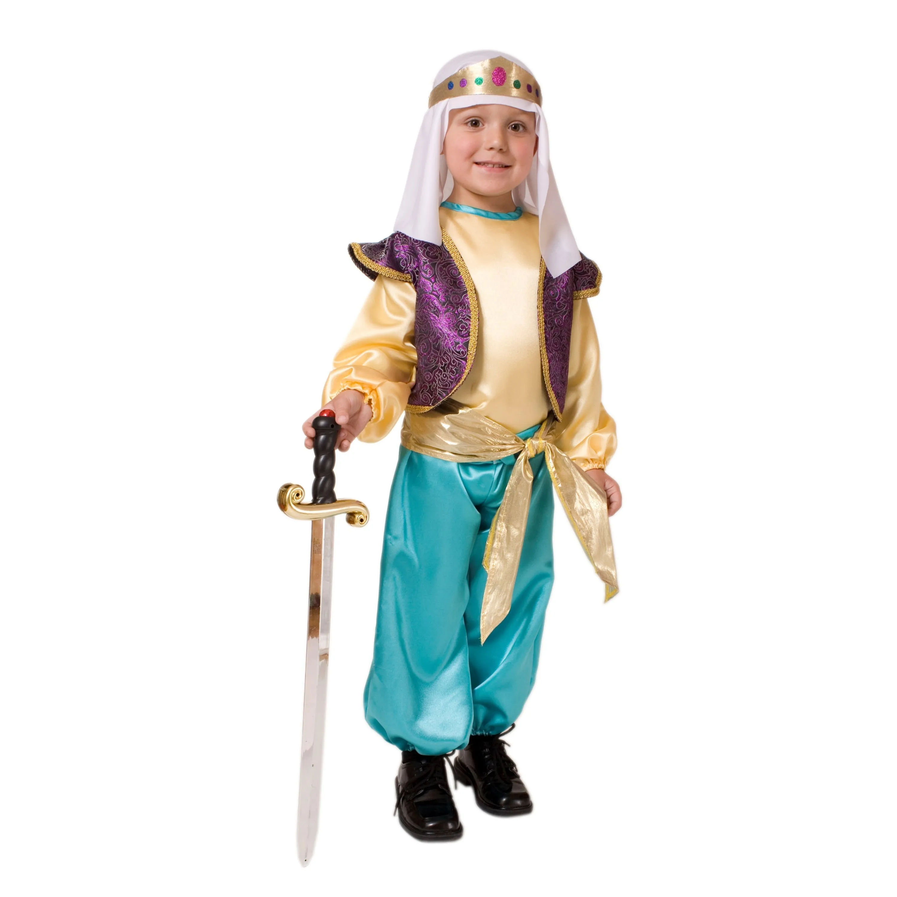 Arabian Sultan Costume - Kids Babykids_Dress-Up-America