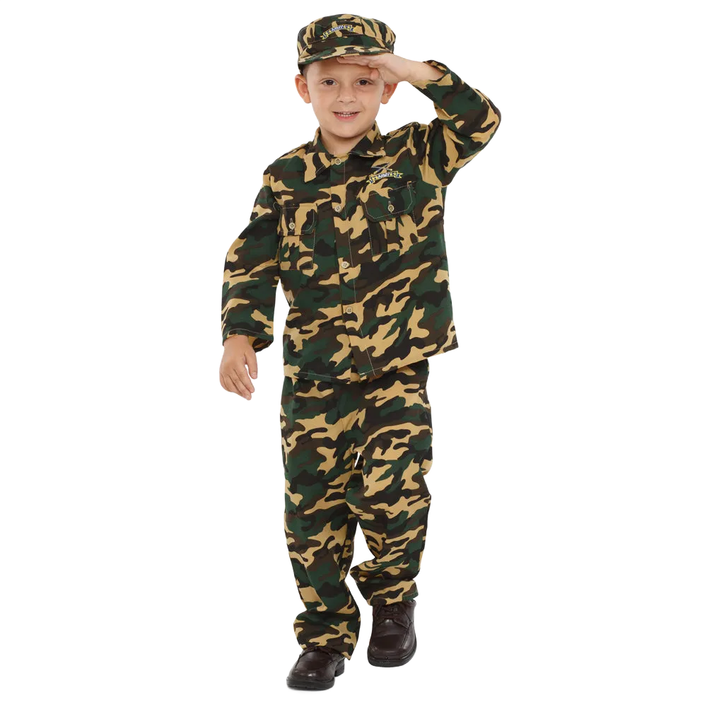 Army Dress Up Costume - Kids Babykids_Dress-Up-America