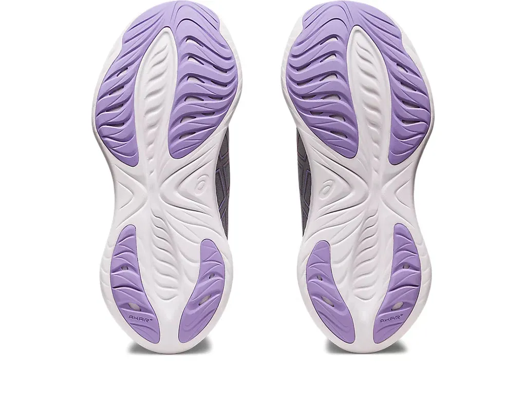 Asics Womens Gel Cumulus 25 Wide- Sheet Rock/Papya (1012B439-020) Asics	Running Shoes