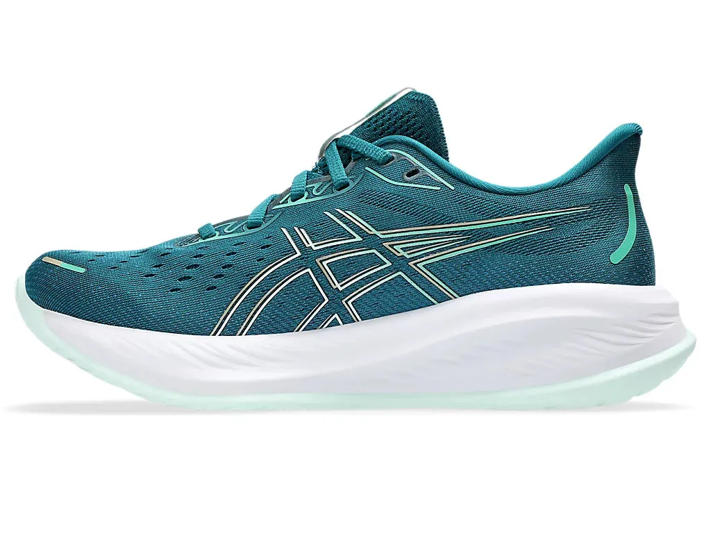 ASICS Womens Gel Cumulus 26 Wide - Rich Teal/Pale Mint (1012B600-300) Asics	Running Shoes