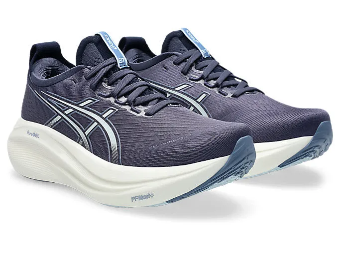 Asics Womens Gel Nimbus 27- Indigo Fog/Cool Grey (1012B753-500) Asics	Running Shoes