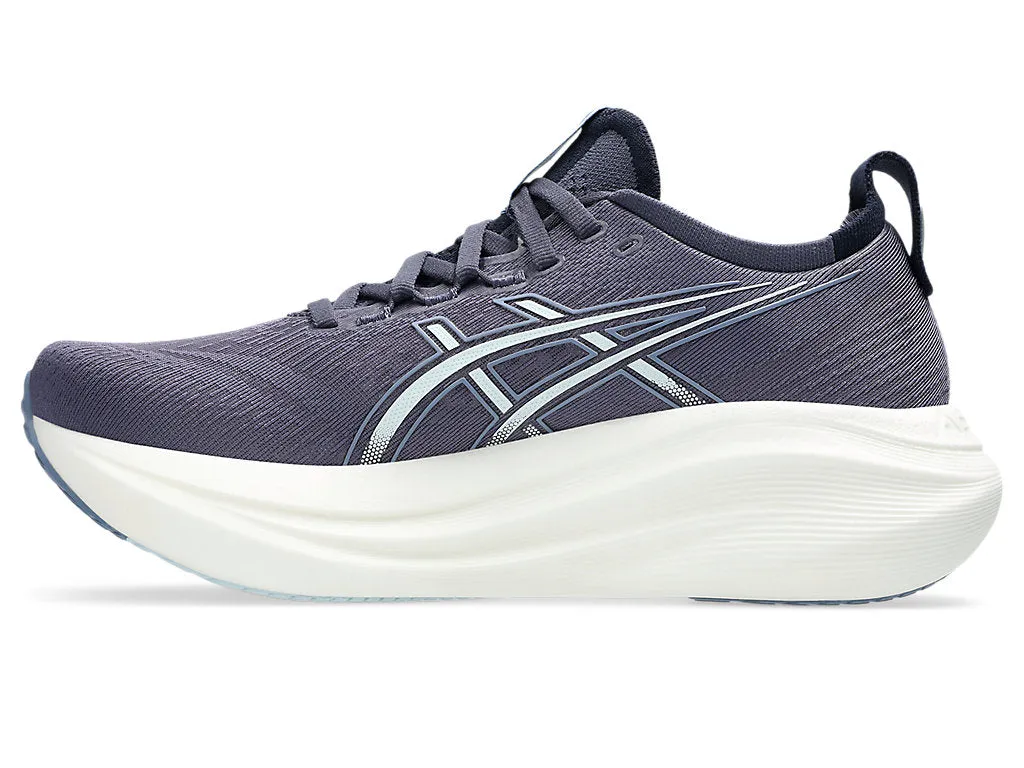 Asics Womens Gel Nimbus 27- Indigo Fog/Cool Grey (1012B753-500) Asics	Running Shoes