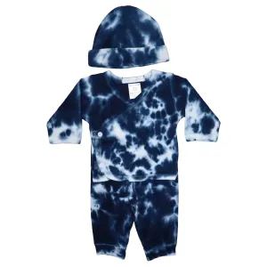 Baby Tie Dye 3 Piece Set - Kai Babykids_Baby-Steps-And-Mish-Kids