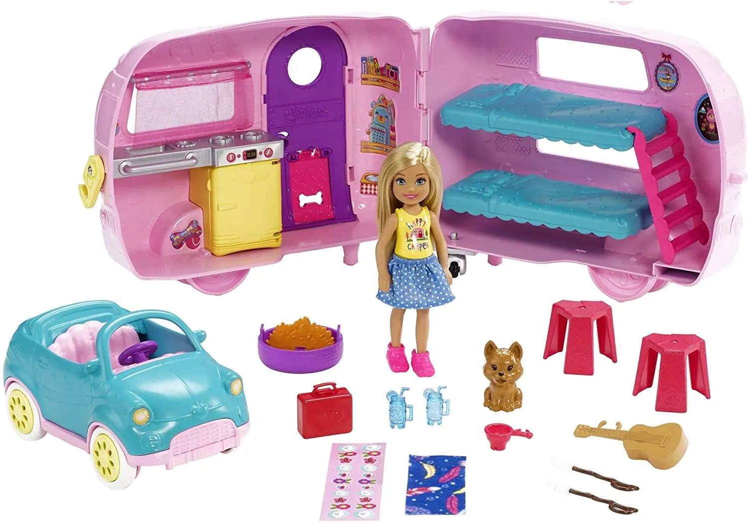 Barbie Toys Barbie Club Chelsea Camper