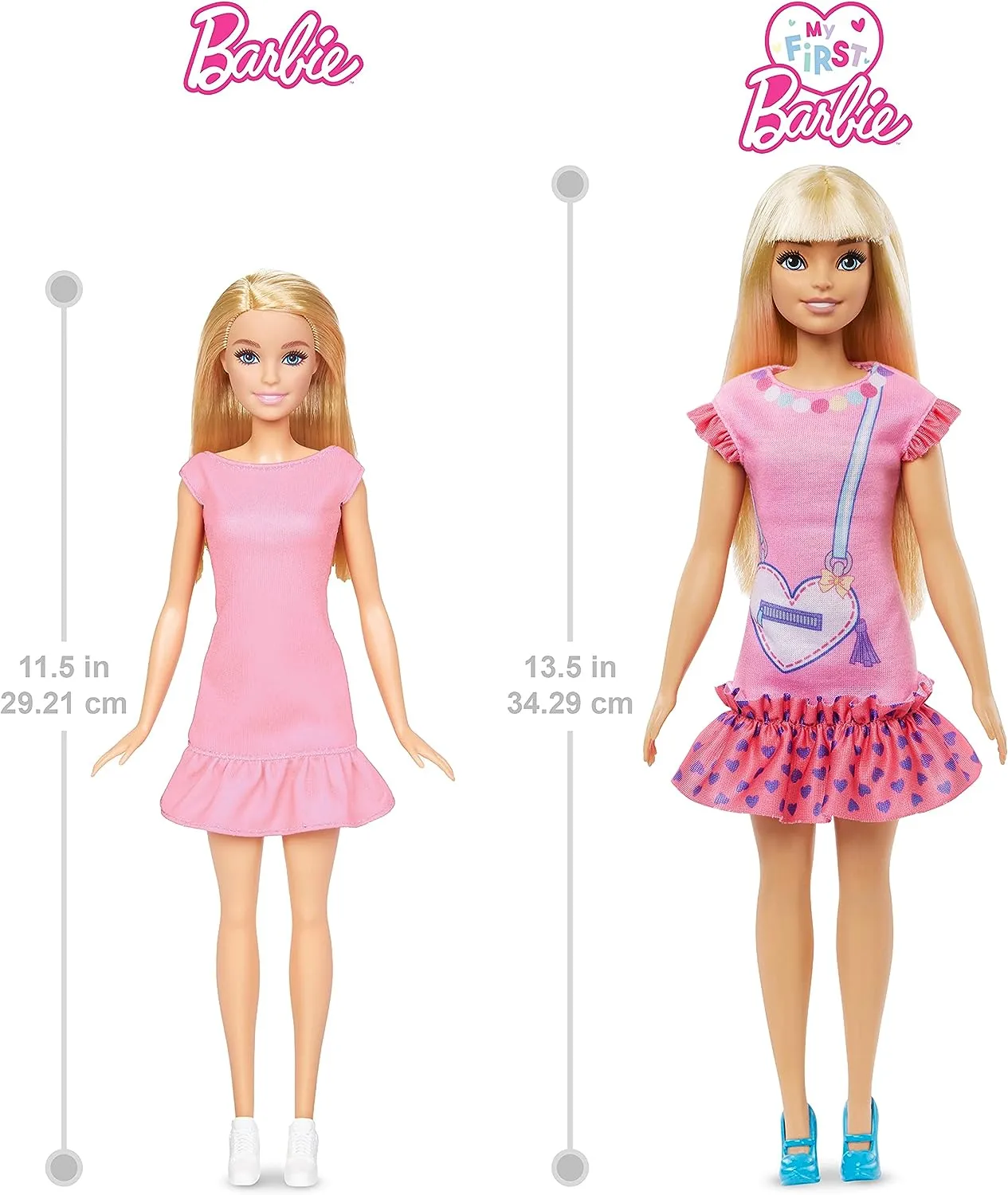 Barbie Toys Barbie My First Barbie Malibu Blonde Hair Fashion Doll (HLL19)