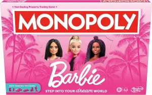 Barbie Toys Monopoly: Barbie Edition Board Game