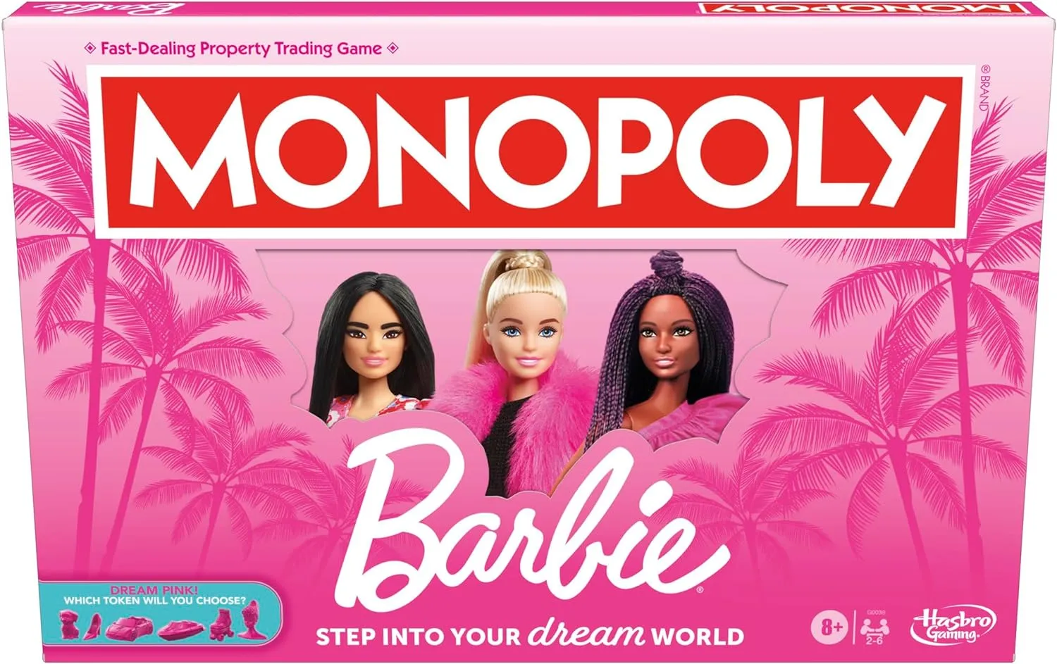 Barbie Toys Monopoly: Barbie Edition Board Game