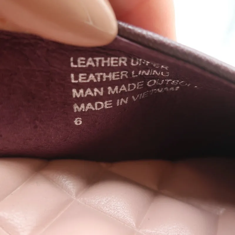 Birdies The Crane Ballet Flats Burgundy Leather Size 6 NEW