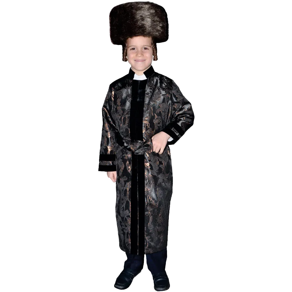 Black Rabbi Coat - Kids Babykids_Dress-Up-America