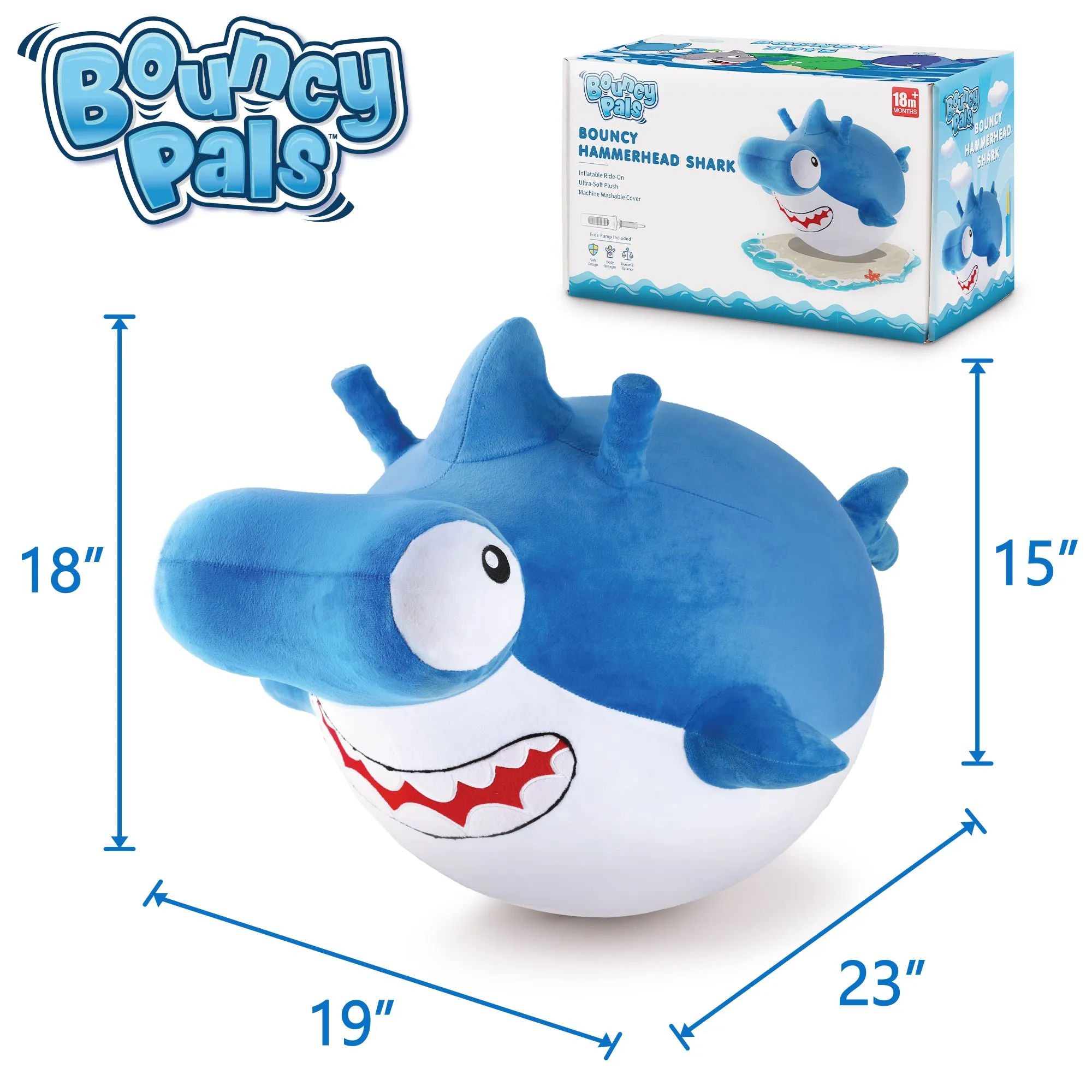 Bouncy Hammerhead Shark