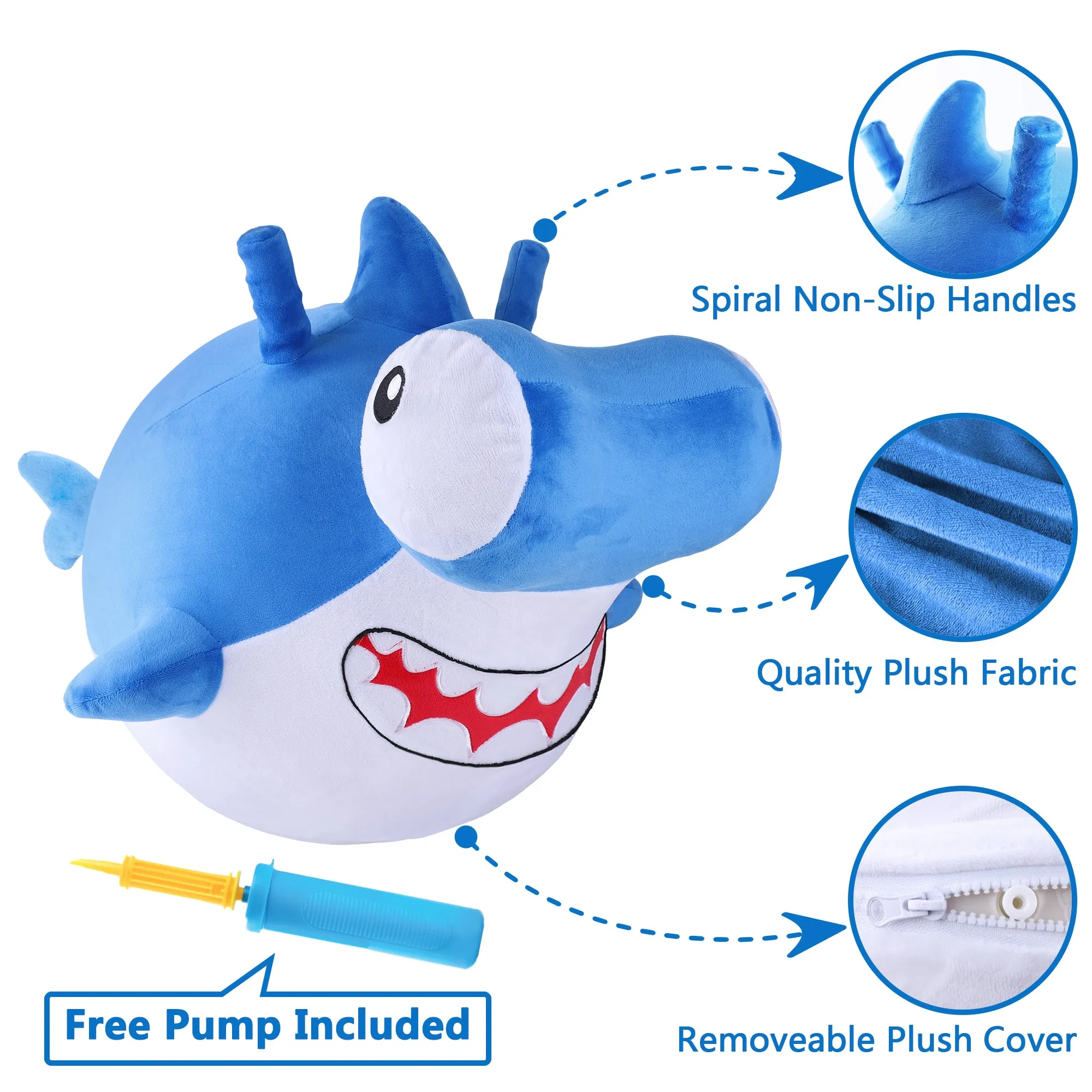 Bouncy Hammerhead Shark