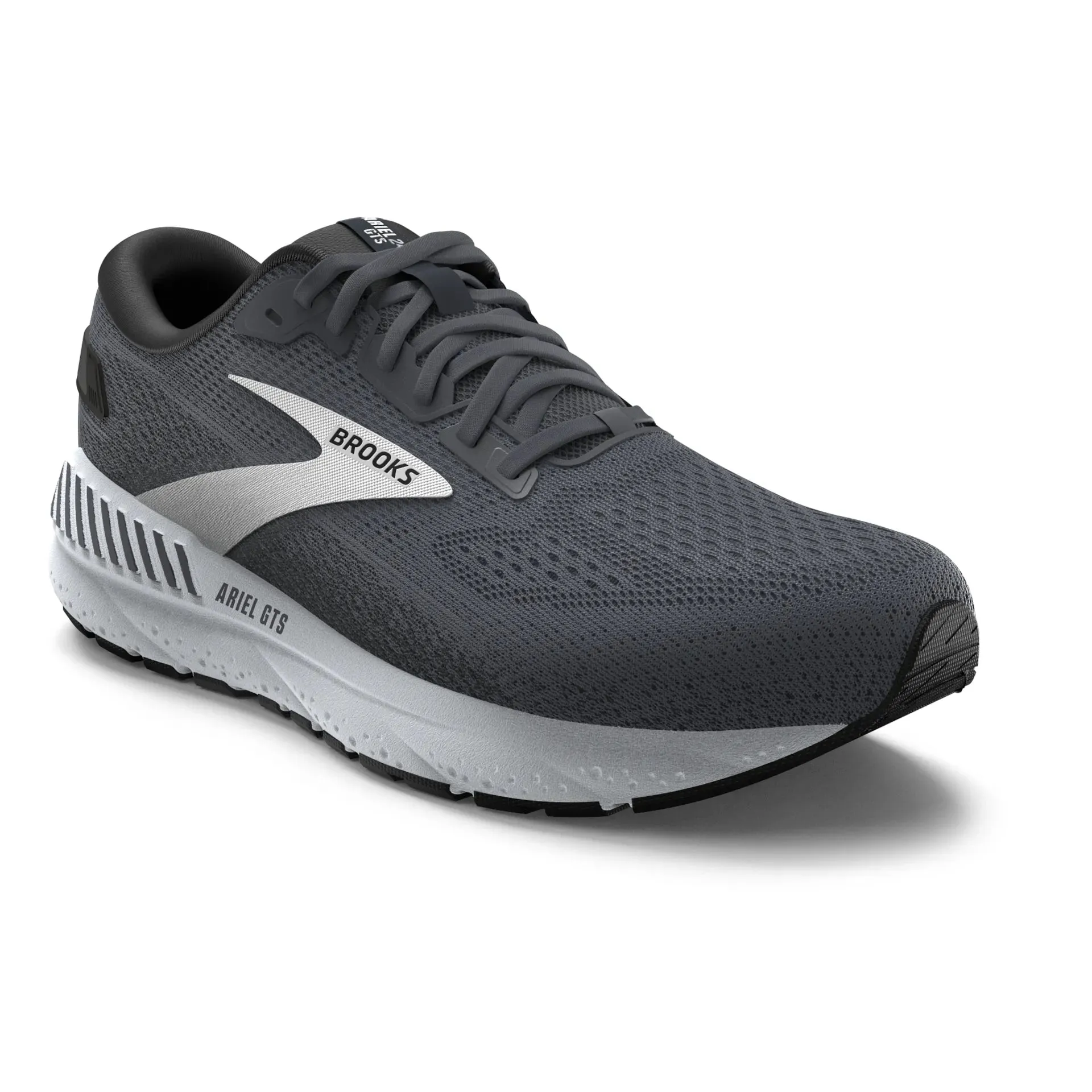 Brooks Womens Ariel GTS 24- Ebony/Black/White (1204141B016) Brooks