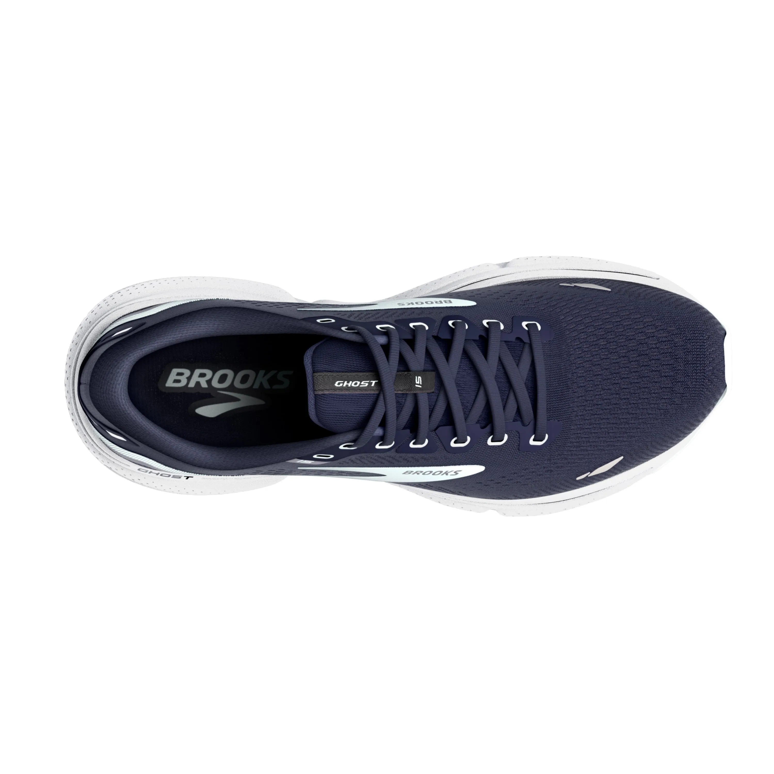 Brooks Womens Ghost 15- Peacoat/Pearl/Salt Air (1203801B450) Brooks