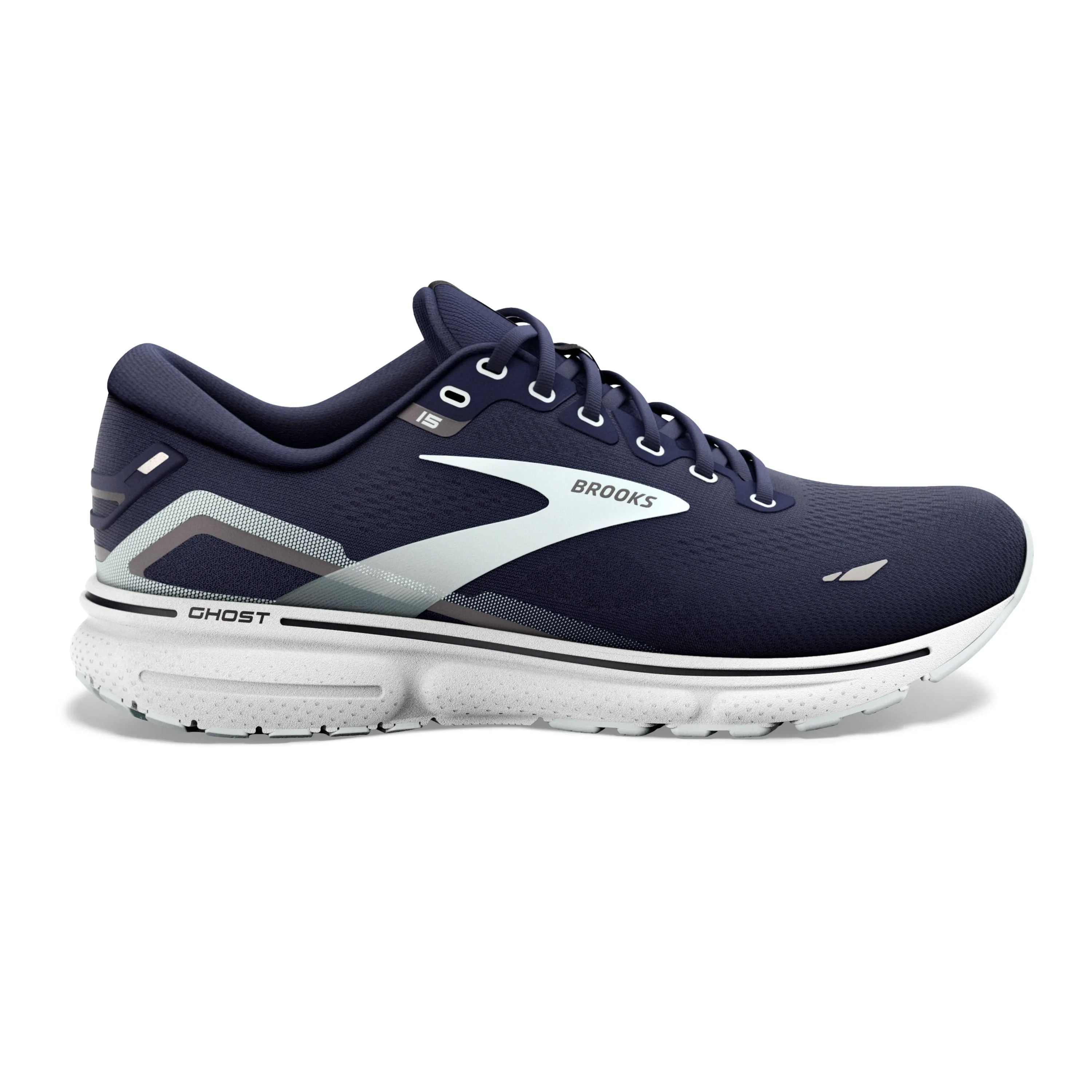 Brooks Womens Ghost 15- Peacoat/Pearl/Salt Air (1203801B450) Brooks