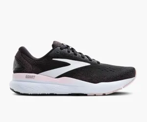 Brooks Womens Ghost 16 - Black/White/Orchid Ice (1204071B077) Brooks