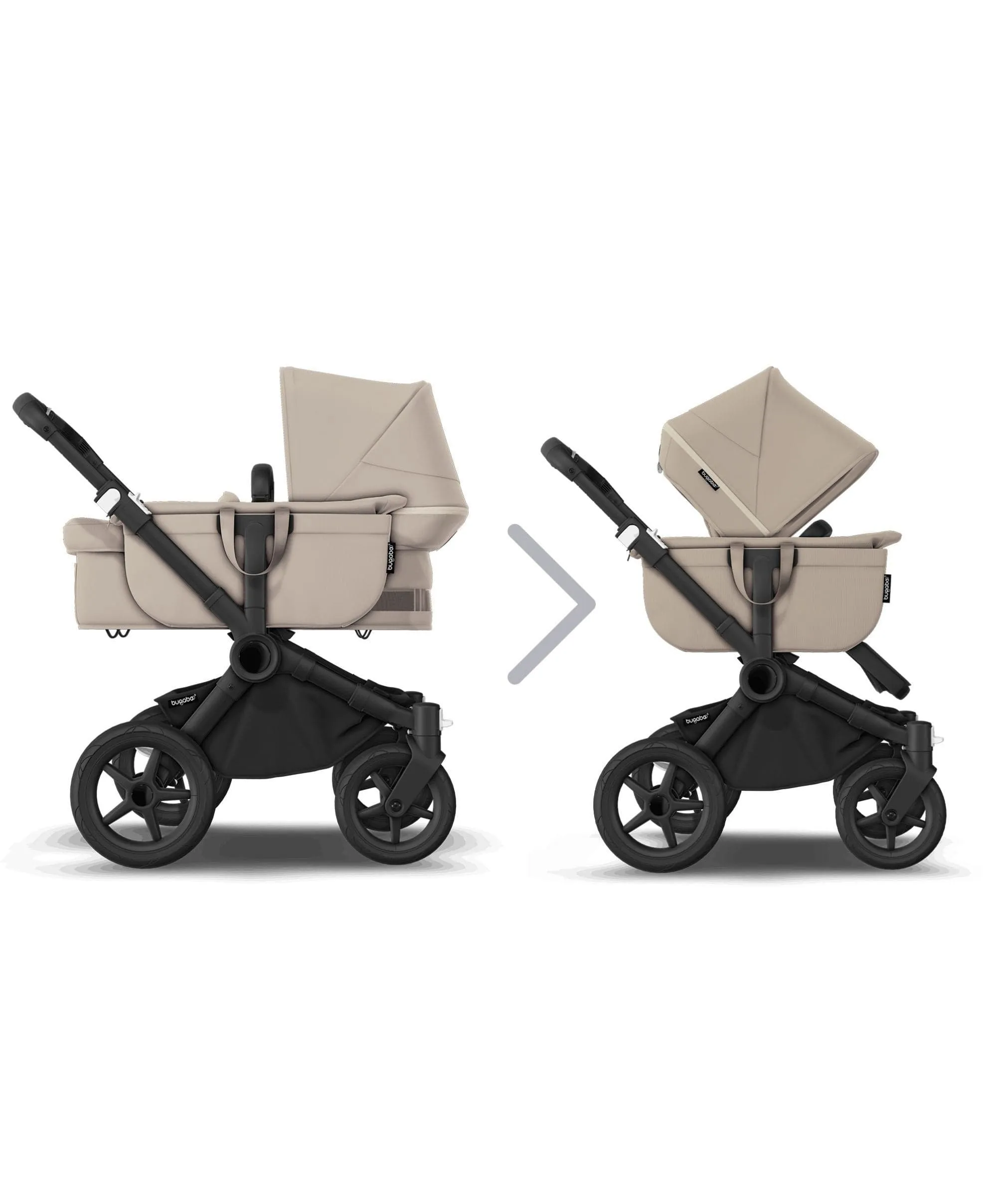 Bugaboo Donkey 5 Mono Complete Pushchair Essential Bundle - Taupe