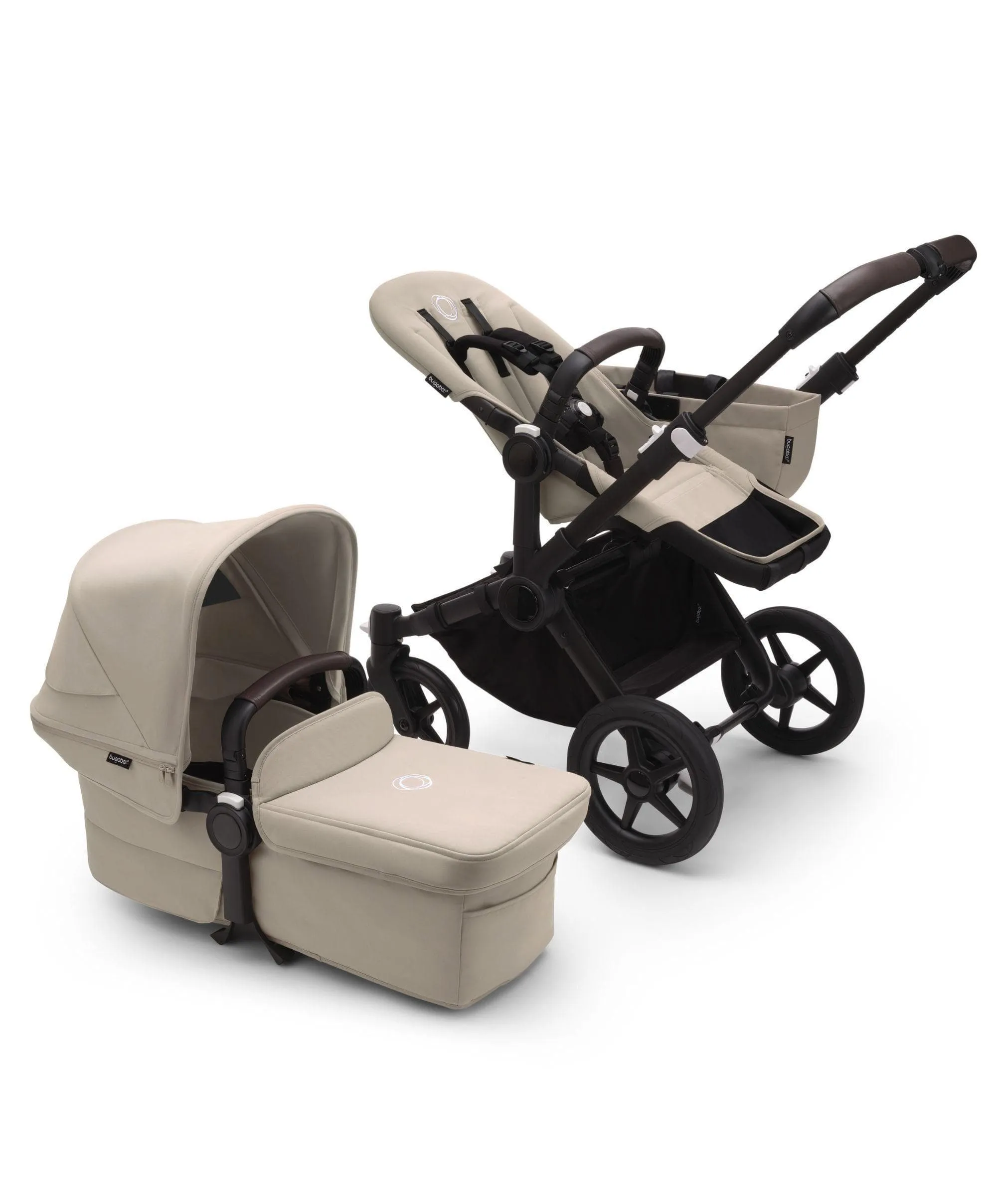 Bugaboo Donkey 5 Mono Complete Pushchair Essential Bundle - Taupe