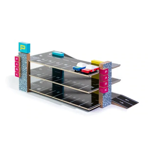 Candylab candycar magnetic parking garage