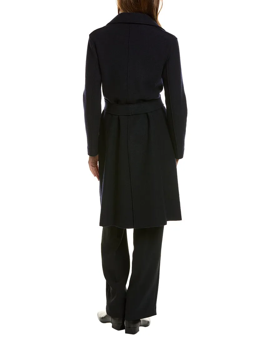 Cinzia Rocca Icons Long Wool Trench Coat