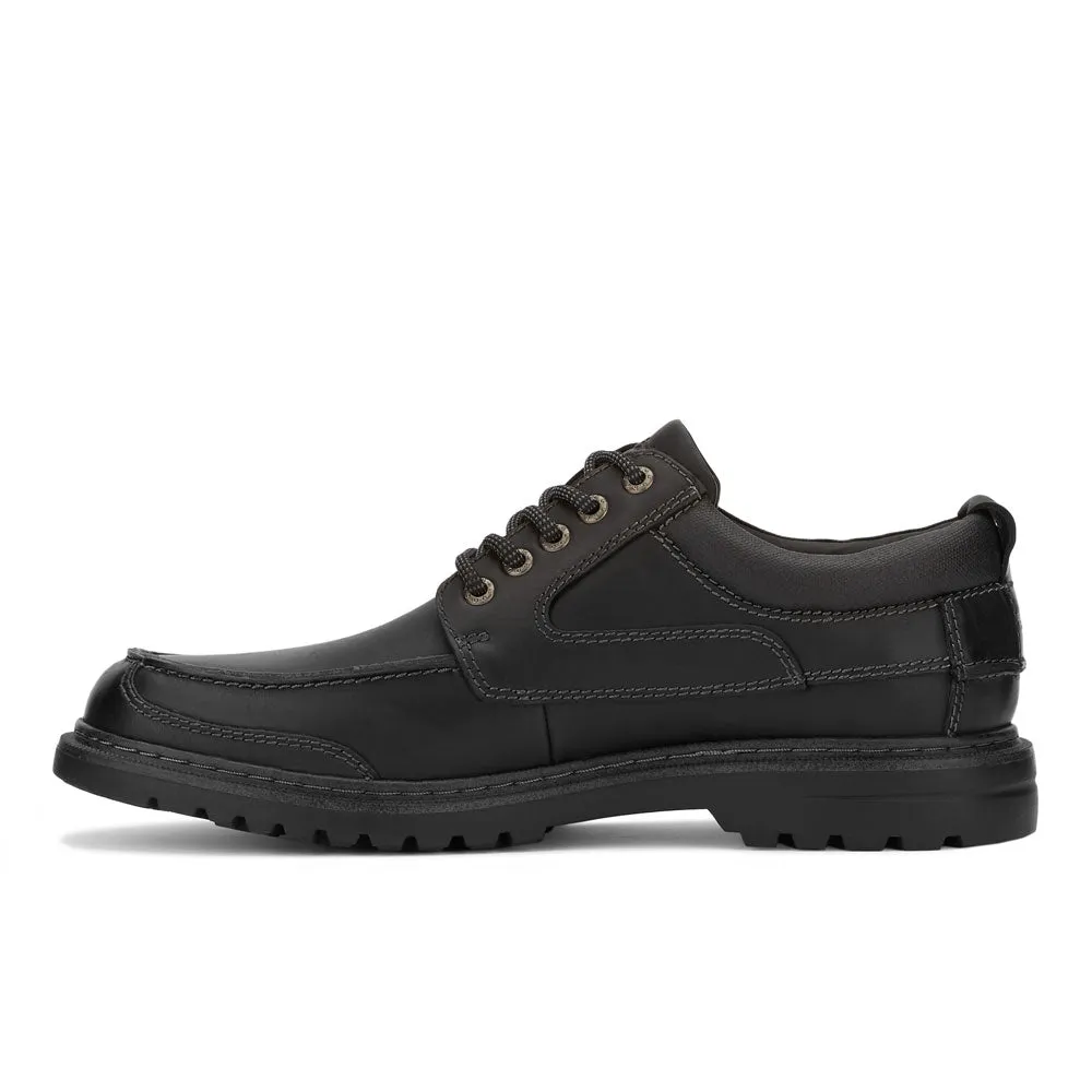 Dockers Mens Overton Leather Rugged Casual Oxford Shoe with Stain Defender - Wide Widths Available