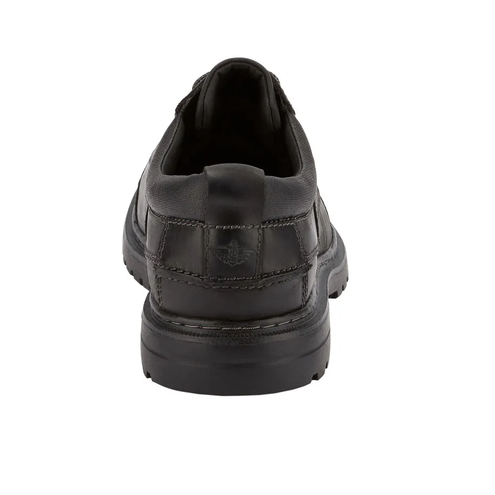 Dockers Mens Overton Leather Rugged Casual Oxford Shoe with Stain Defender - Wide Widths Available