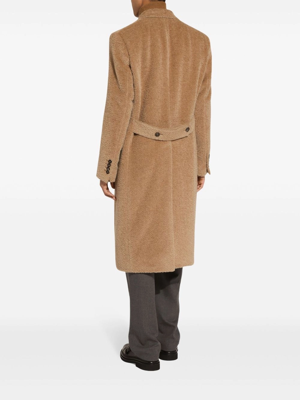 Double-Breasted Wool Coat