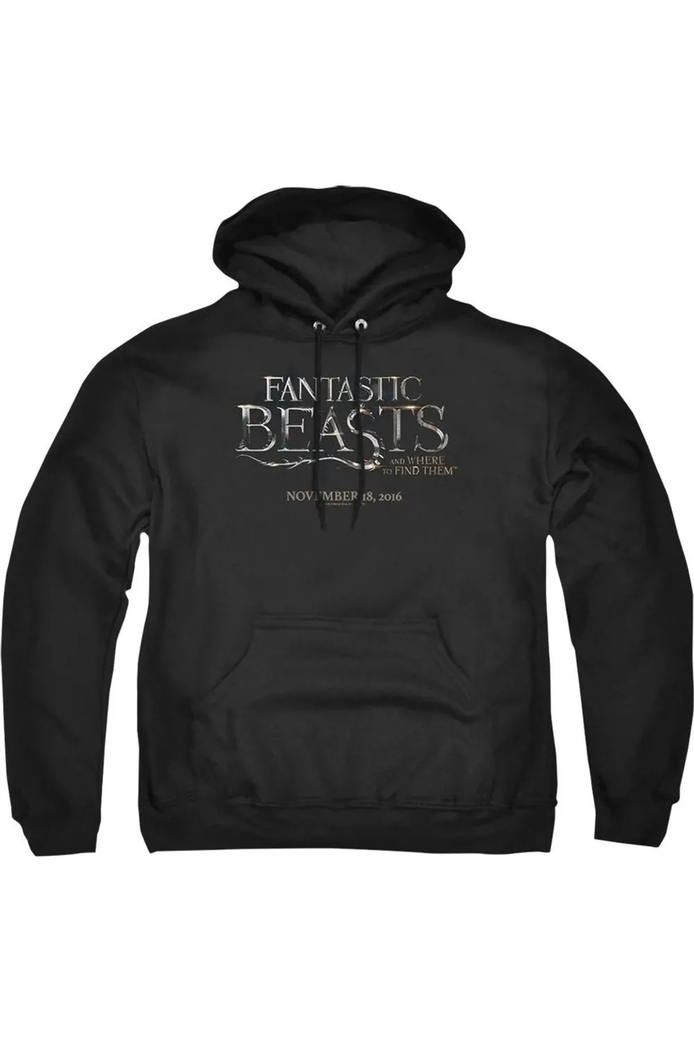 Fantastic Beasts Logo Adult Pull Over Hoodie / Hooded Sweatshirt