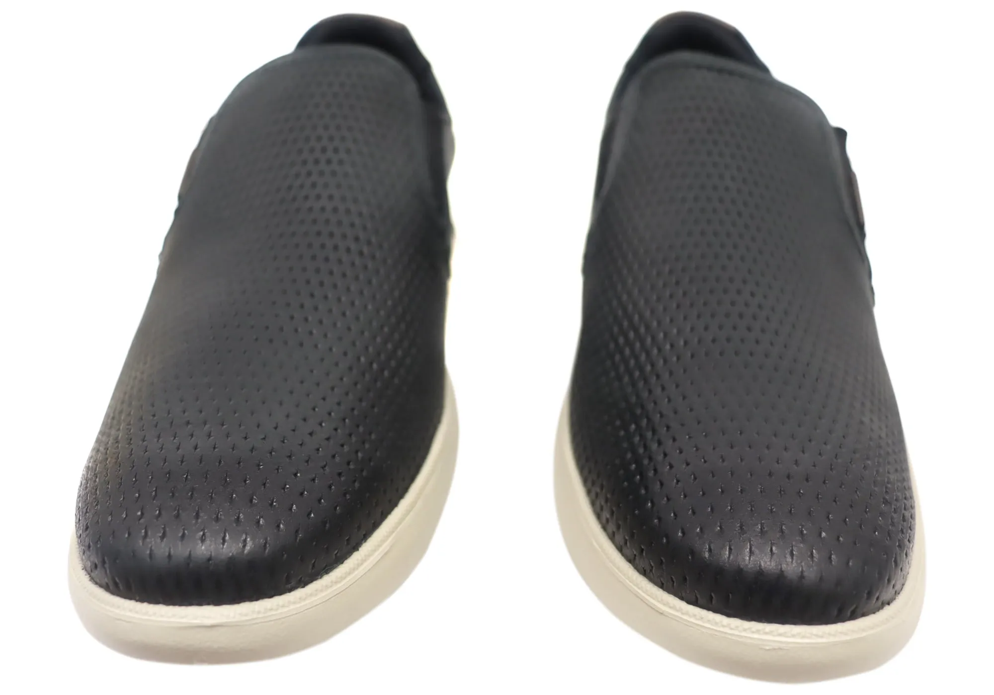 Ferricelli Perry Mens Brazilian Comfort Leather Slip On Casual Shoes Ferricelli Shoes
