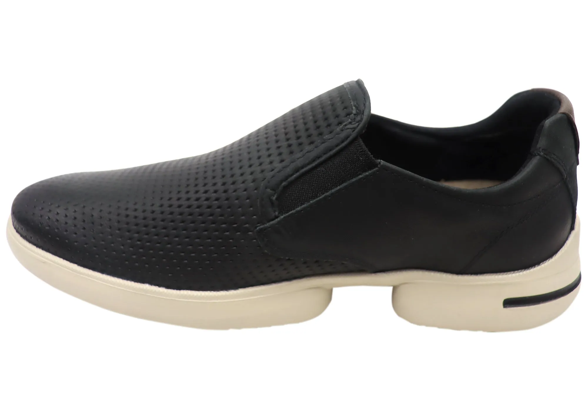Ferricelli Perry Mens Brazilian Comfort Leather Slip On Casual Shoes Ferricelli Shoes