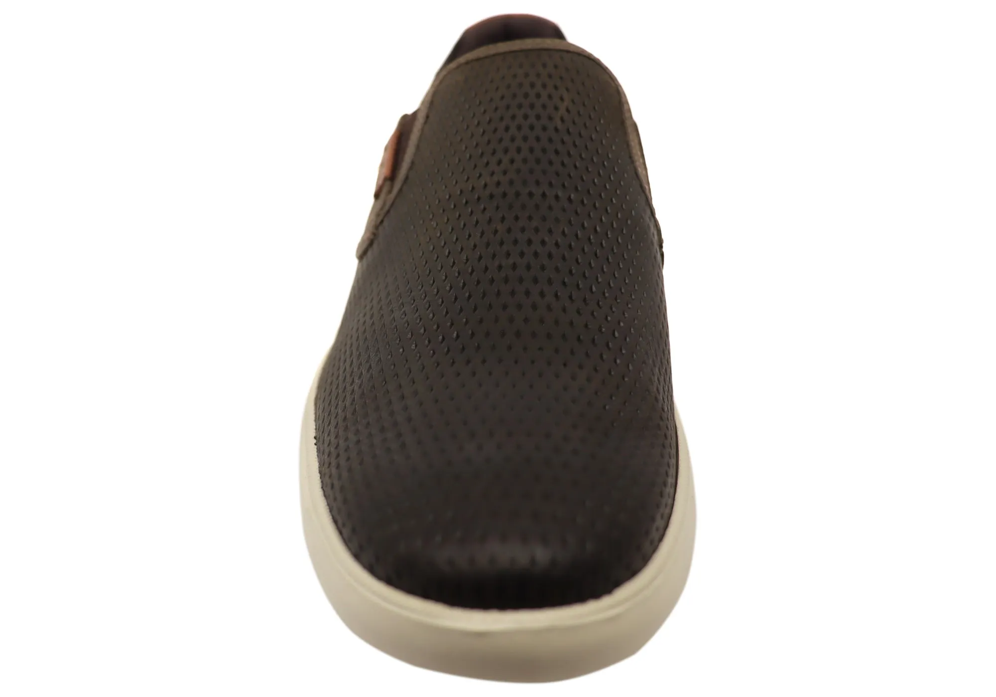 Ferricelli Perry Mens Brazilian Comfort Leather Slip On Casual Shoes Ferricelli Shoes