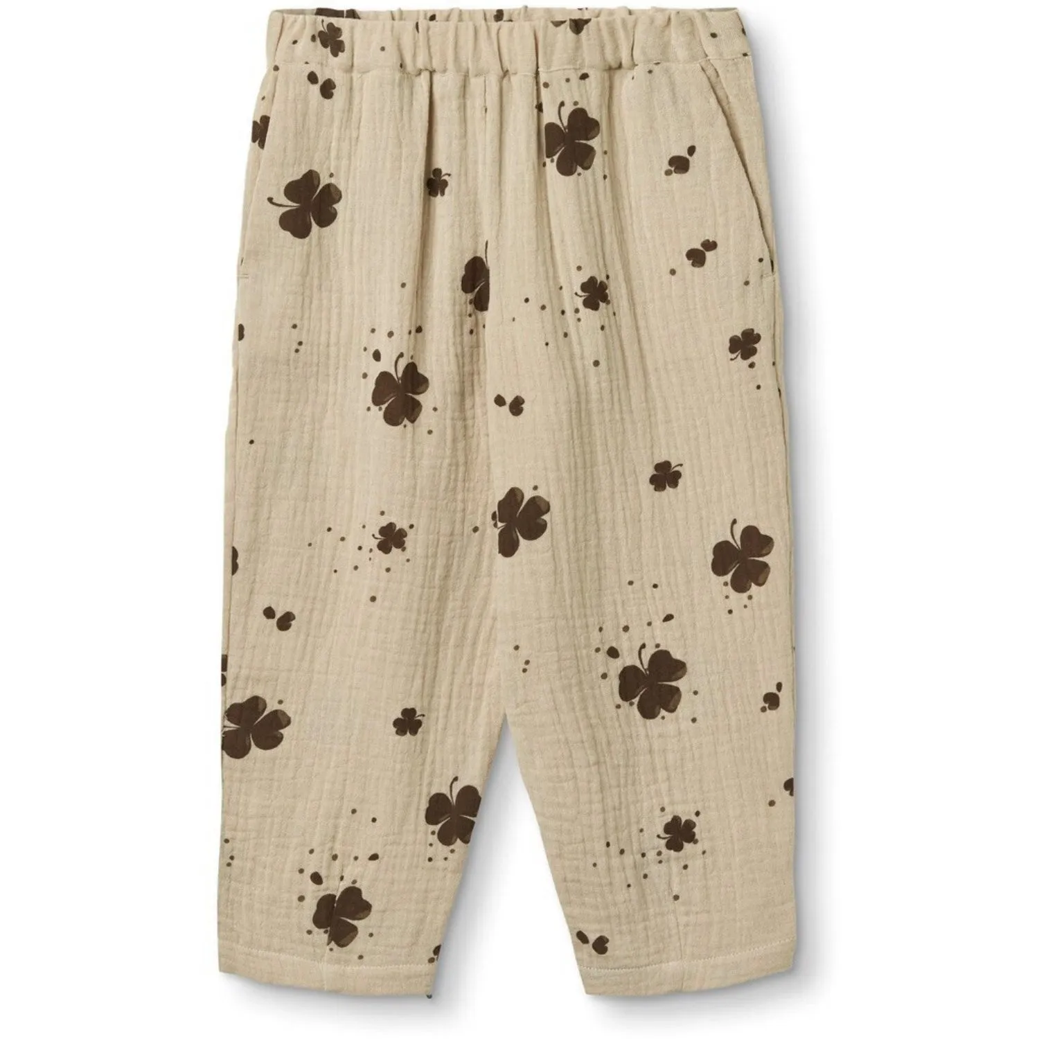 Fliink Humus/Cafafe Aop Clover Pants Babykids_Fliink