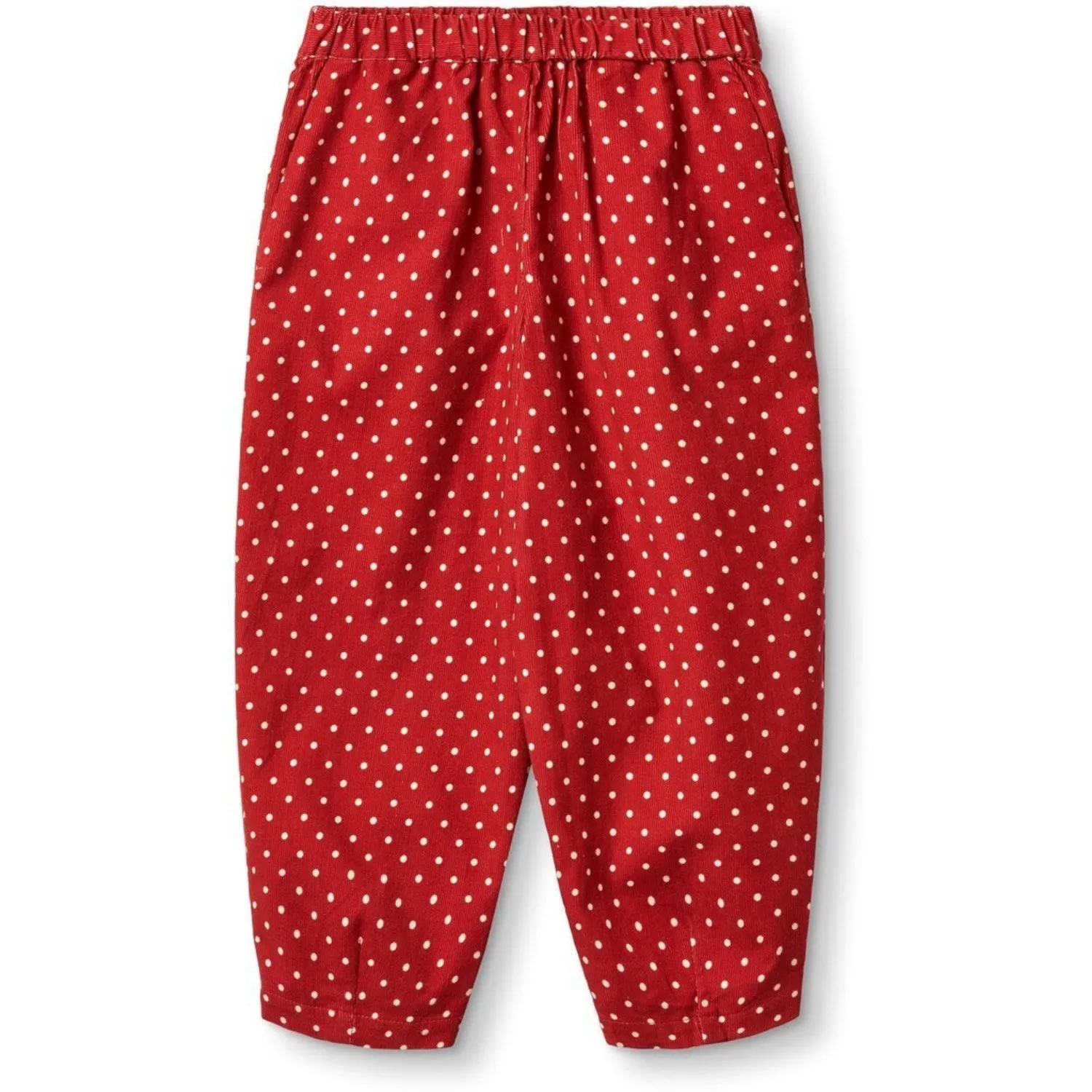 Fliink Pompeian Red Dolly Dot Pants Babykids_Fliink