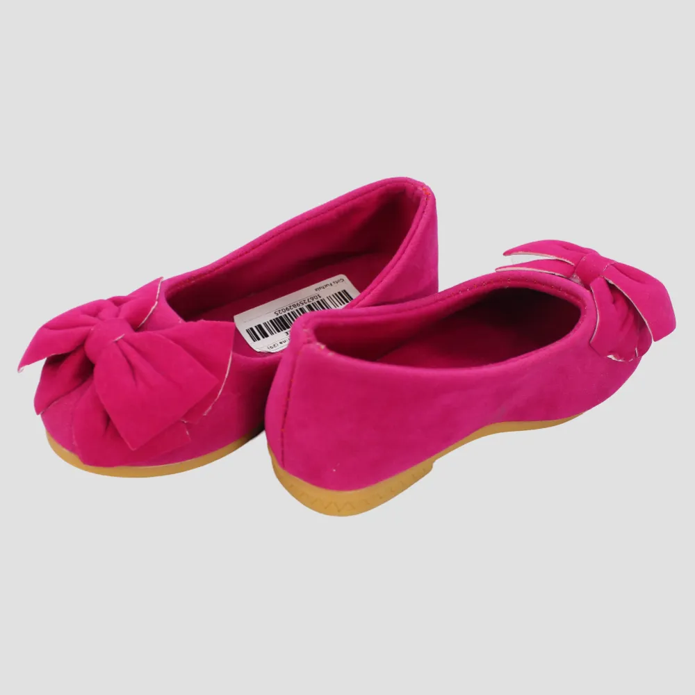 Fuchsia Ballerina with a Bow