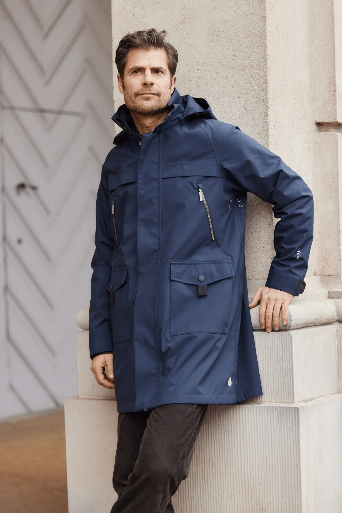GEORGE Sleek Modern Waterproof Raincoat