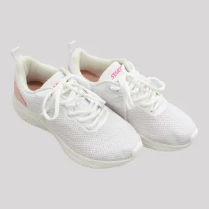 Girls' White Sneakers