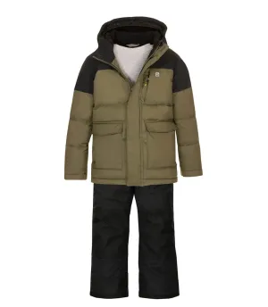 Gusti Glen Snow Suit - Olive Babykids Gusti