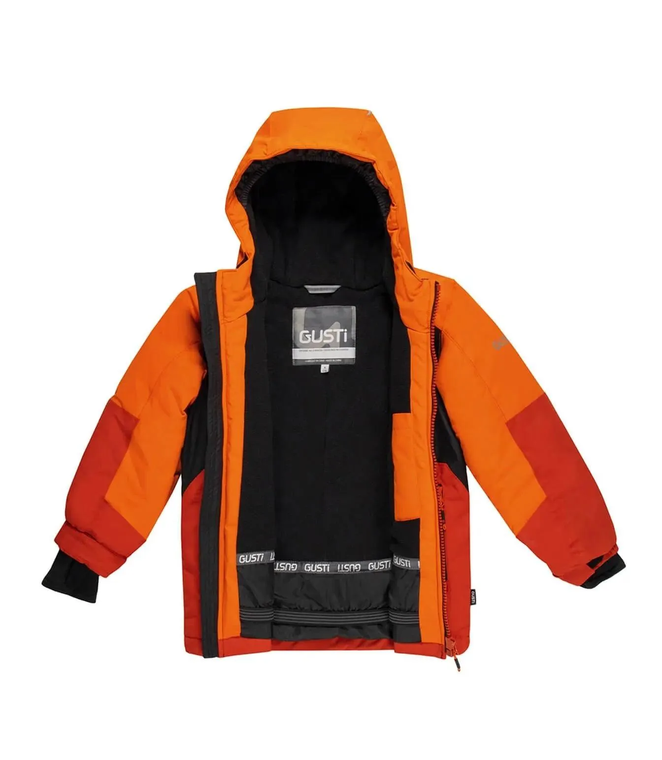 Gusti Isaac Snow Suit - Orange Babykids Gusti