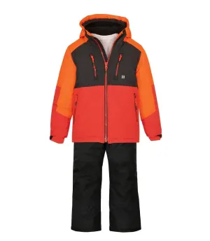 Gusti Isaac Snow Suit - Orange Babykids Gusti