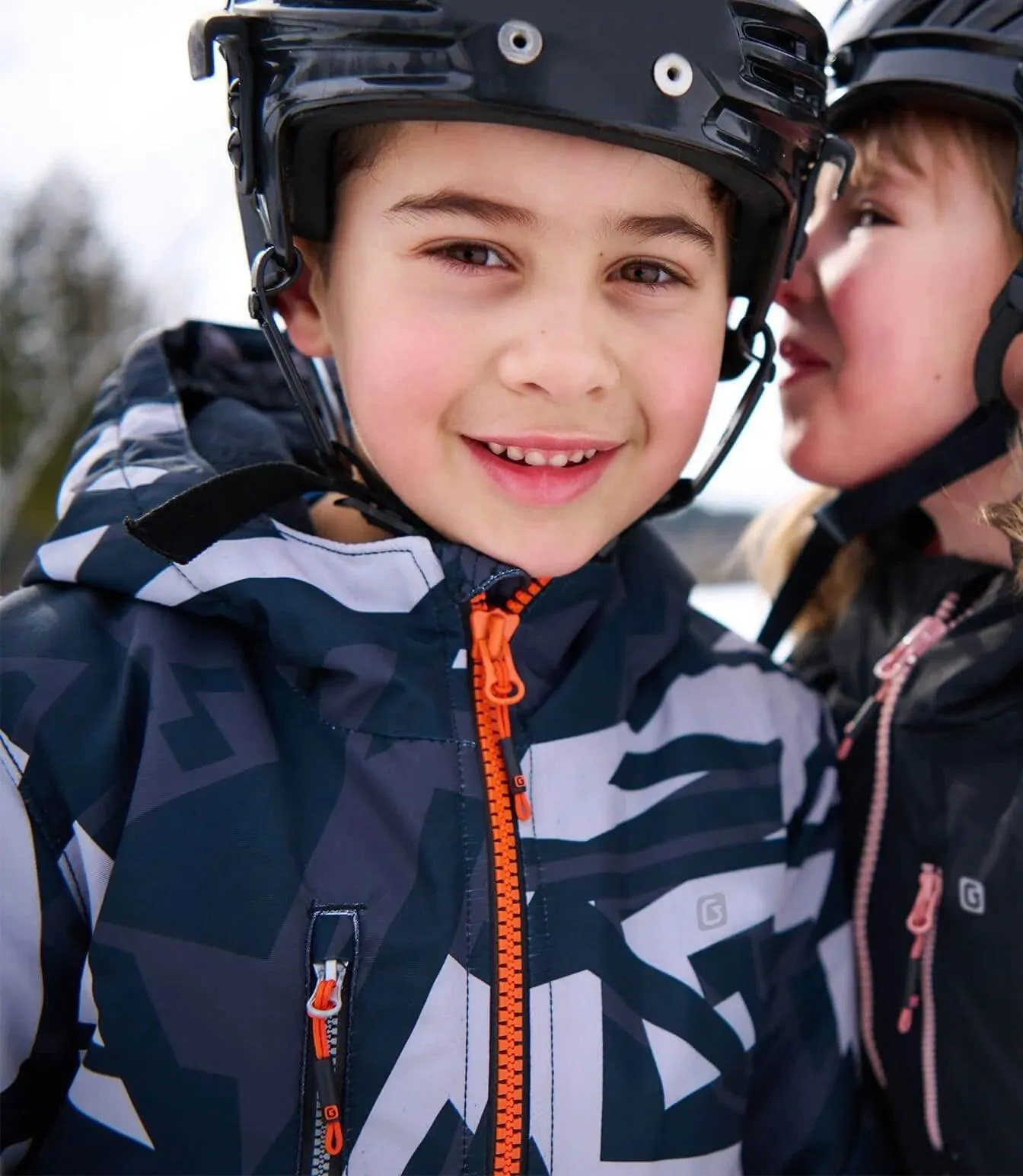 Gusti Lex Snow Suit - Charcoal Babykids Gusti