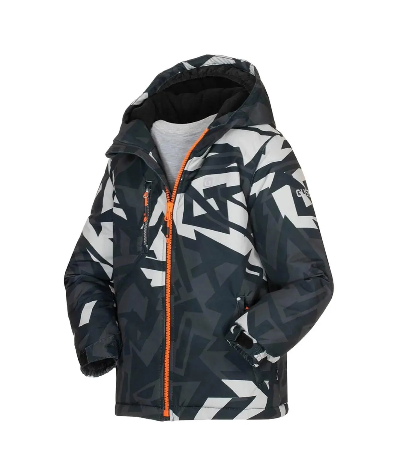 Gusti Lex Snow Suit - Charcoal Babykids Gusti